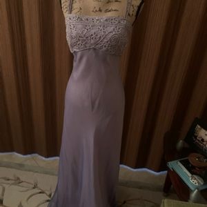 Lavender gown